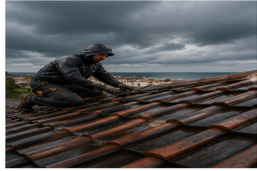 emergency roofing services by j&r roofing weston super mare north somerset